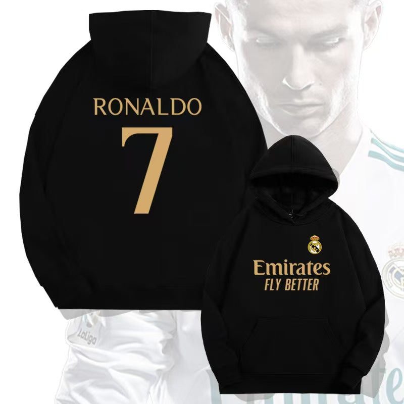 Cristiano Ronaldo No. 7 Fall/Winter Oversized Hoodie