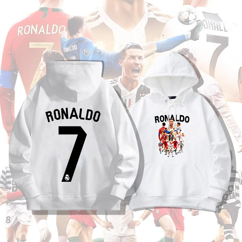 Cristiano Ronaldo No. 7 Fall/Winter Oversized Hoodie