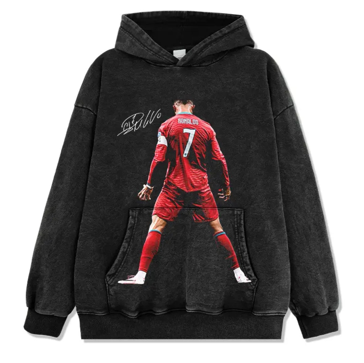 Cristiano Ronaldo No. 7 Fall/Winter Oversized Hoodie