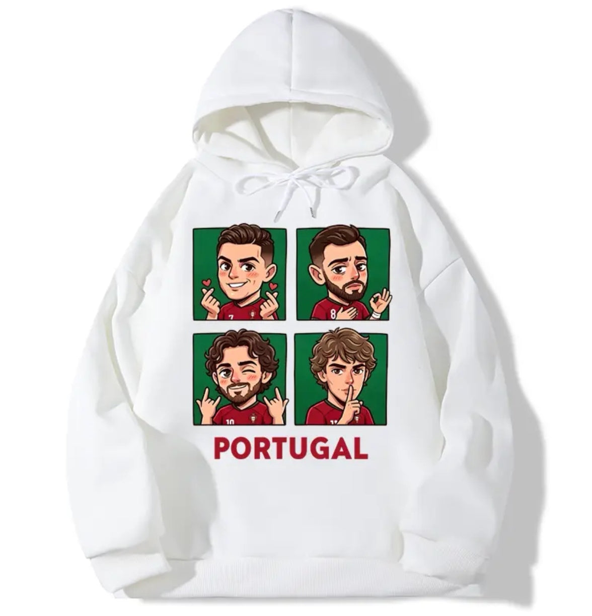 Cristiano Ronaldo No. 7 Fall/Winter Oversized Hoodie