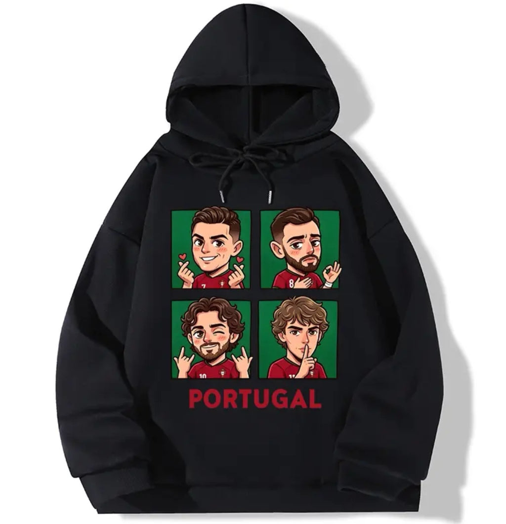 Cristiano Ronaldo No. 7 Fall/Winter Oversized Hoodie