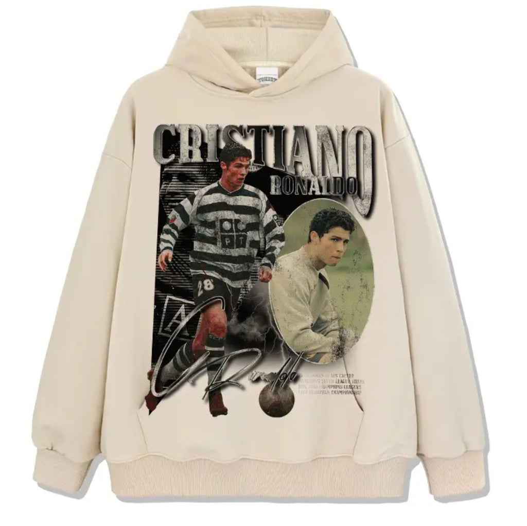 Cristiano Ronaldo No. 7 Fall/Winter Oversized Hoodie