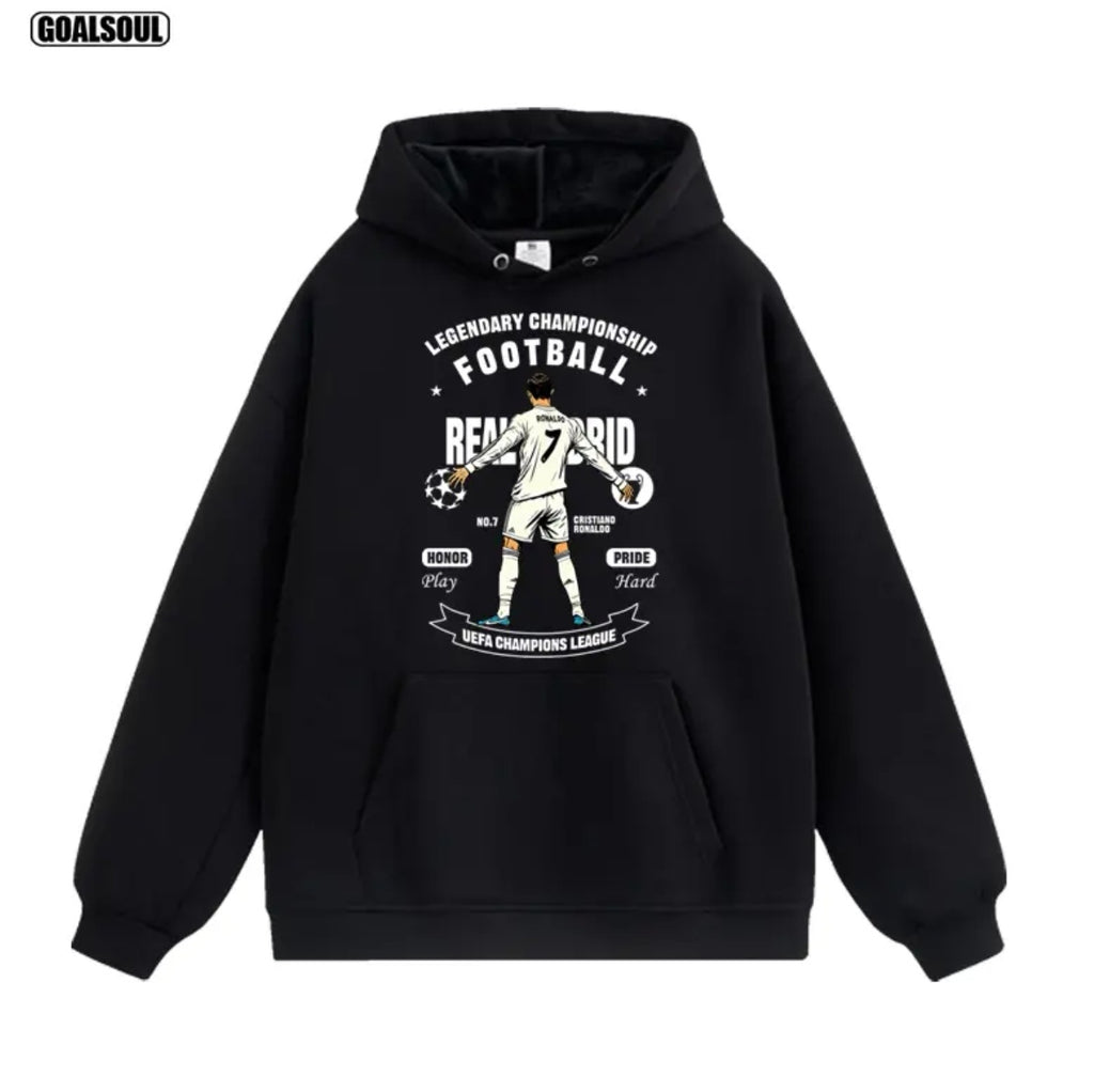 Cristiano Ronaldo No. 7 Fall/Winter Oversized Hoodie