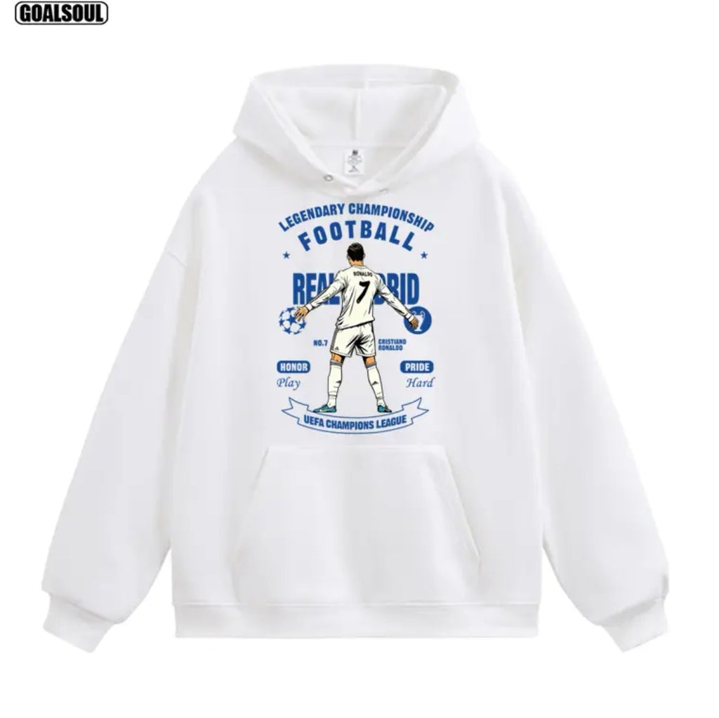 Cristiano Ronaldo No. 7 Fall/Winter Oversized Hoodie