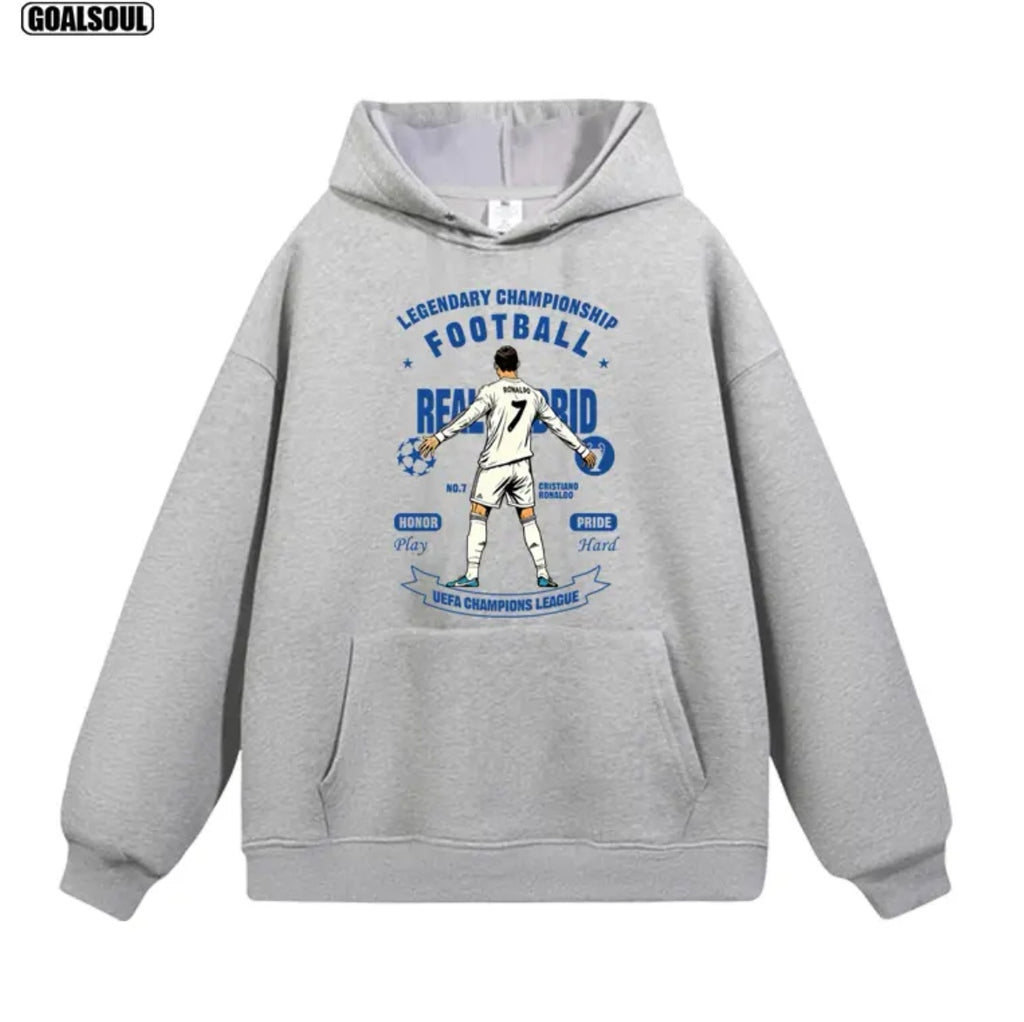 Cristiano Ronaldo No. 7 Fall/Winter Oversized Hoodie