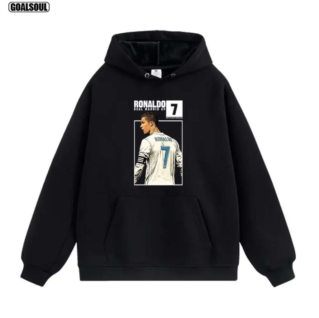 Cristiano Ronaldo No. 7 Fall/Winter Oversized Hoodie