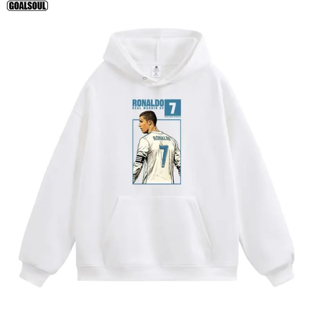 Cristiano Ronaldo No. 7 Fall/Winter Oversized Hoodie
