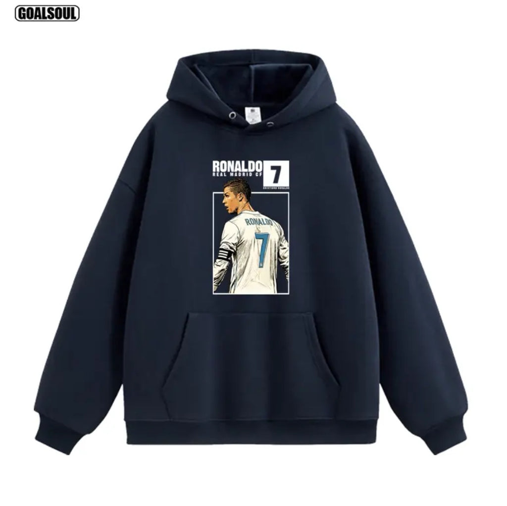 Cristiano Ronaldo No. 7 Fall/Winter Oversized Hoodie