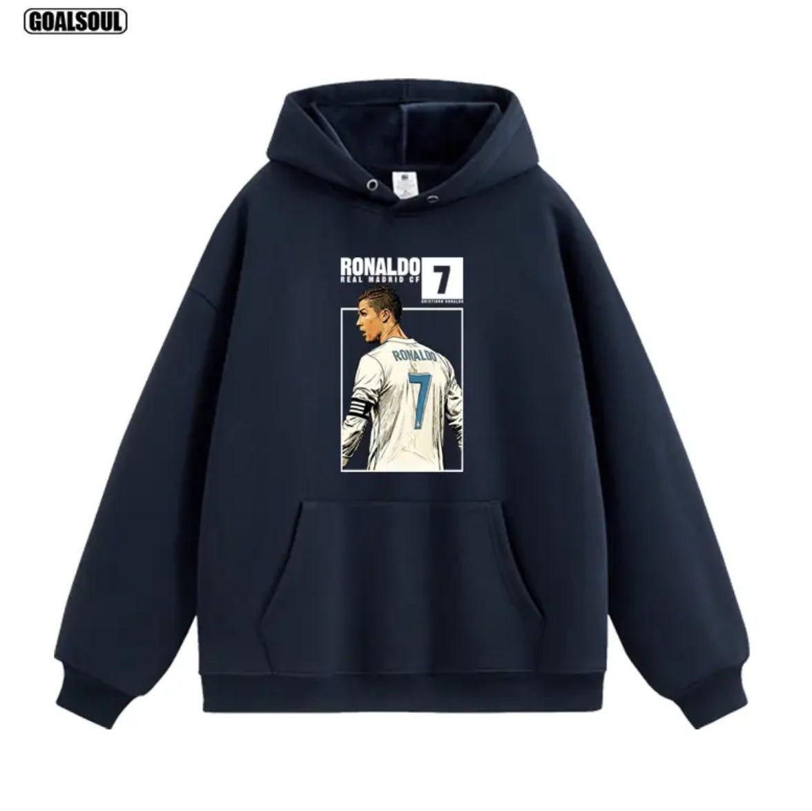 Cristiano Ronaldo No. 7 Fall/Winter Oversized Hoodie