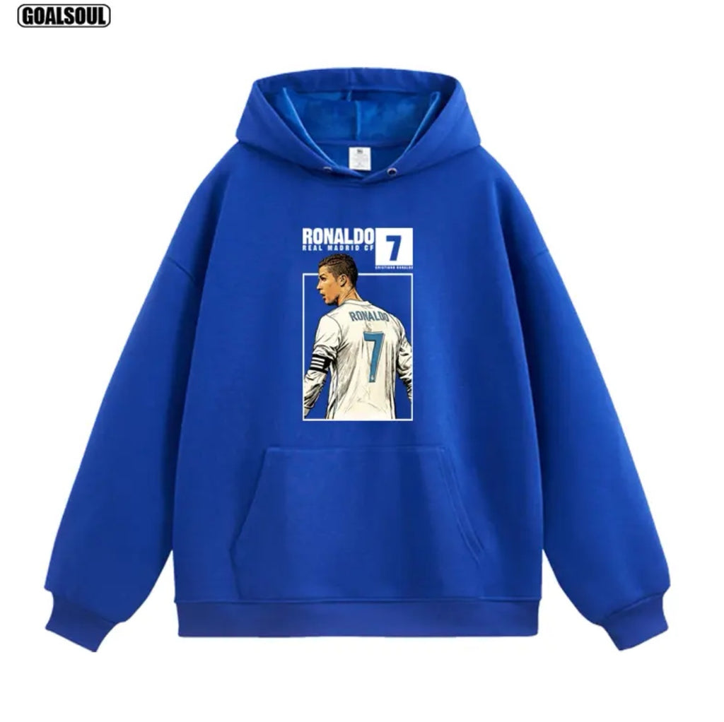 Cristiano Ronaldo No. 7 Fall/Winter Oversized Hoodie