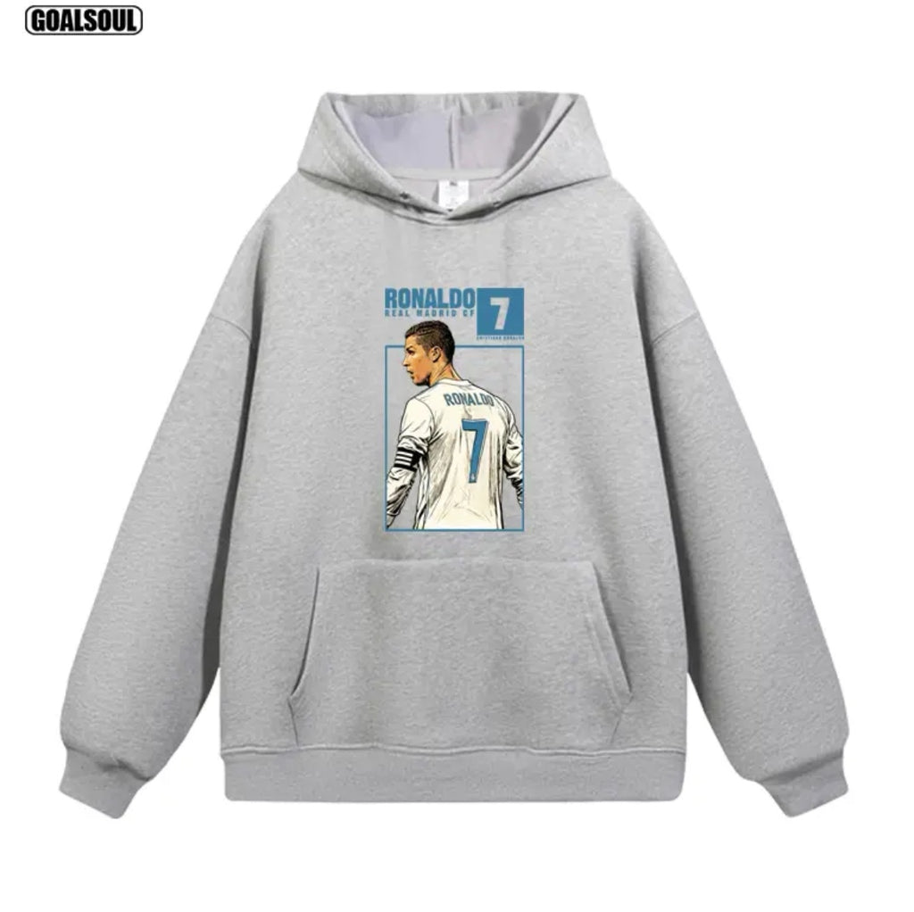Cristiano Ronaldo No. 7 Fall/Winter Oversized Hoodie