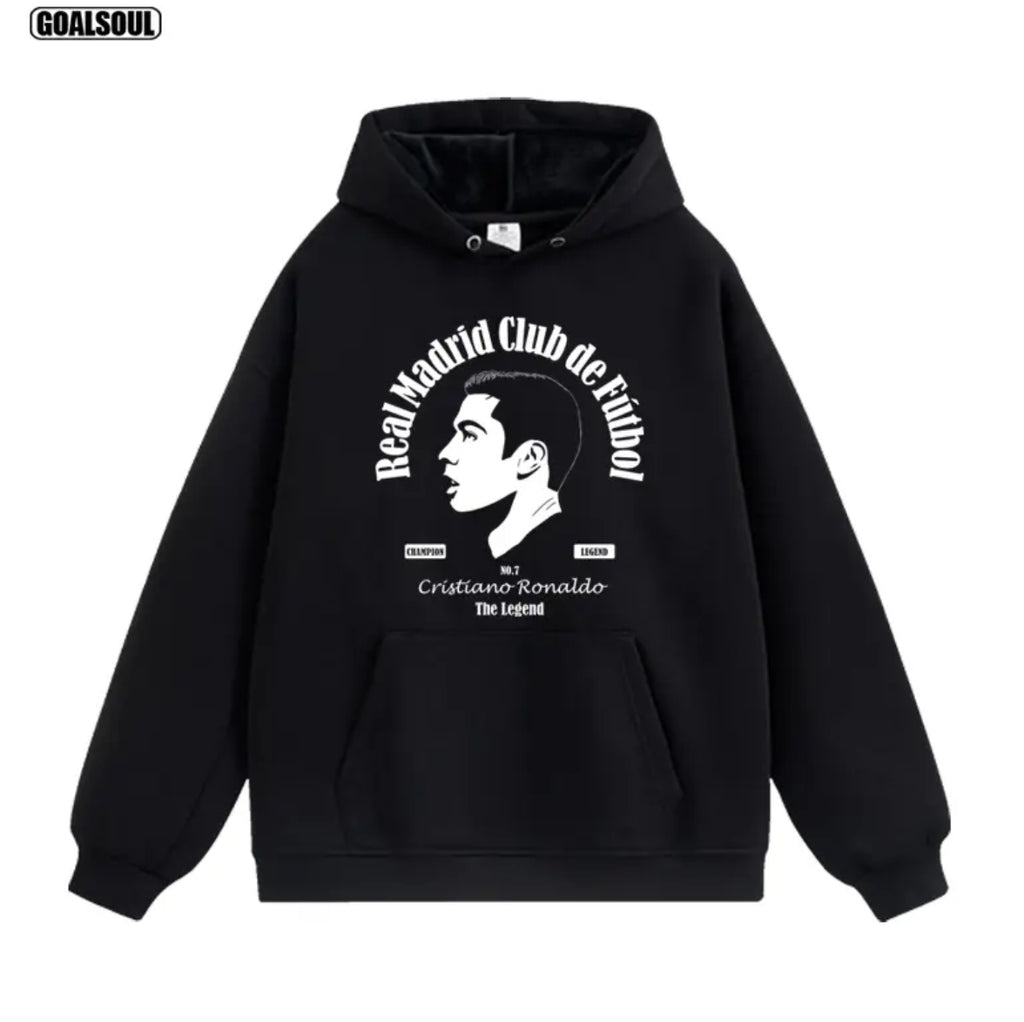 Cristiano Ronaldo No. 7 Fall/Winter Oversized Hoodie