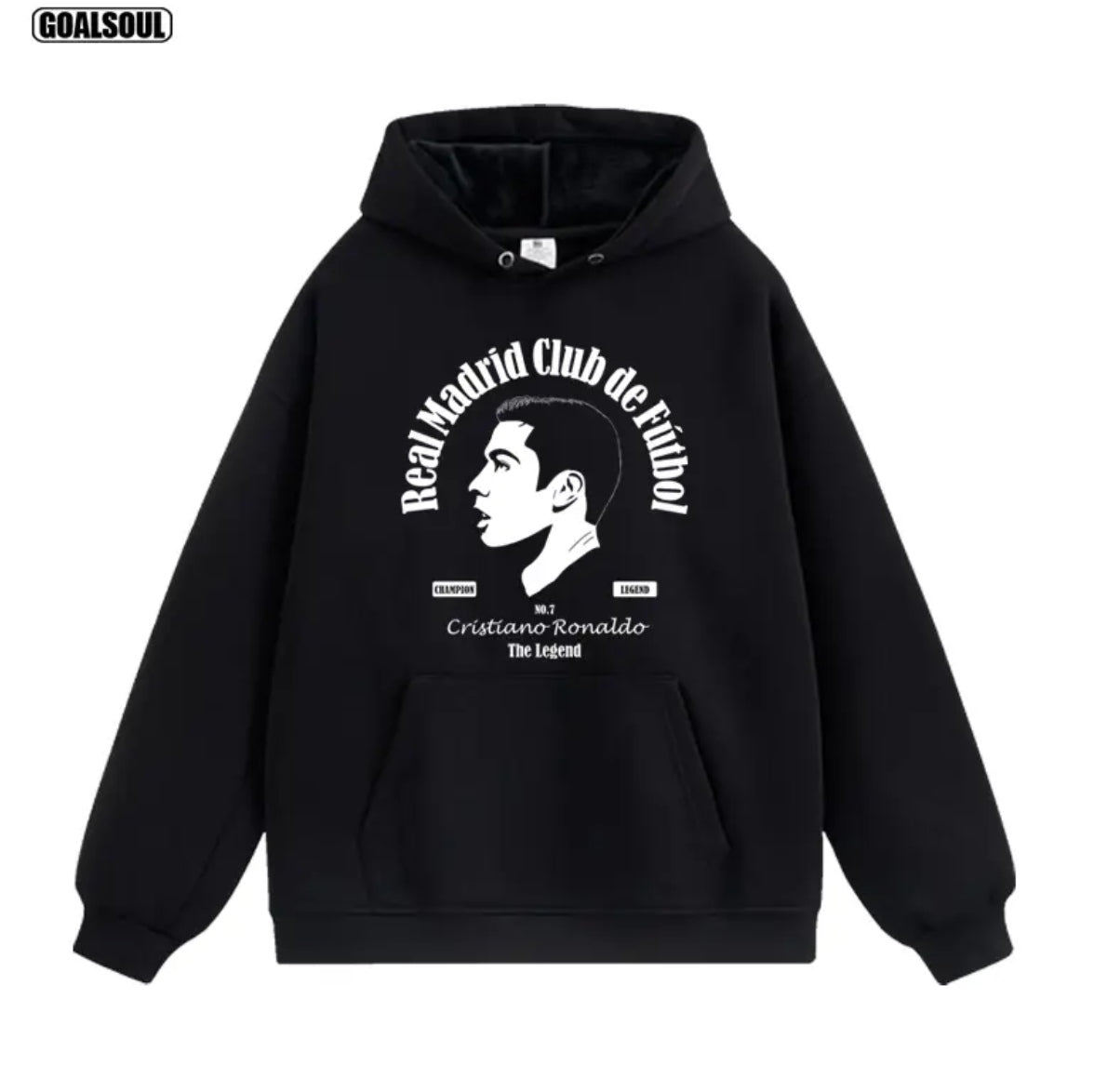 Cristiano Ronaldo No. 7 Fall/Winter Oversized Hoodie