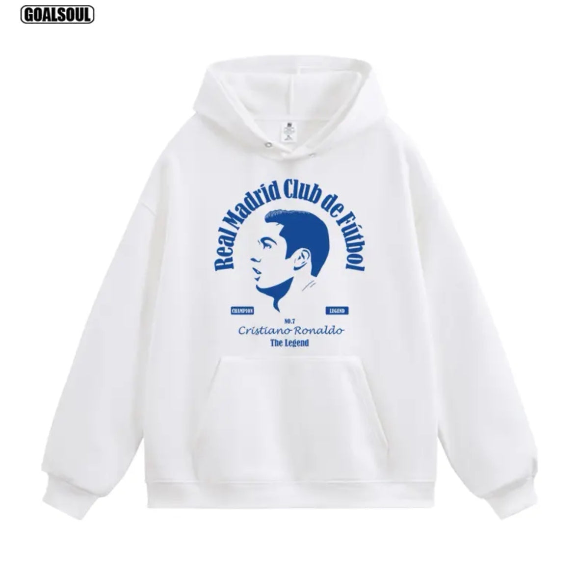 Cristiano Ronaldo No. 7 Fall/Winter Oversized Hoodie