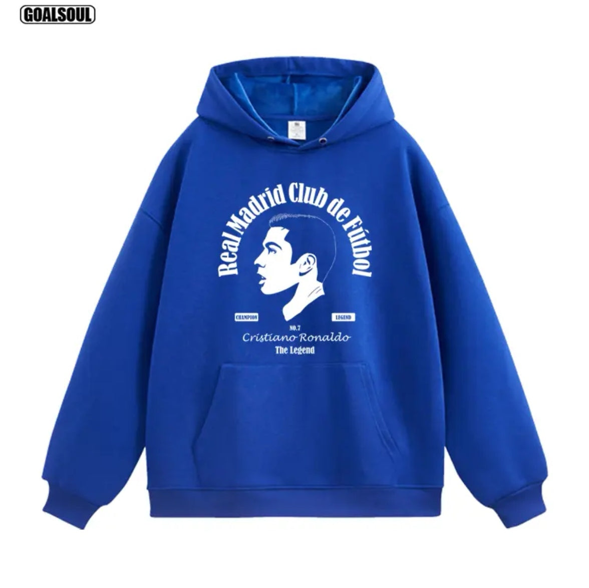 Cristiano Ronaldo No. 7 Fall/Winter Oversized Hoodie