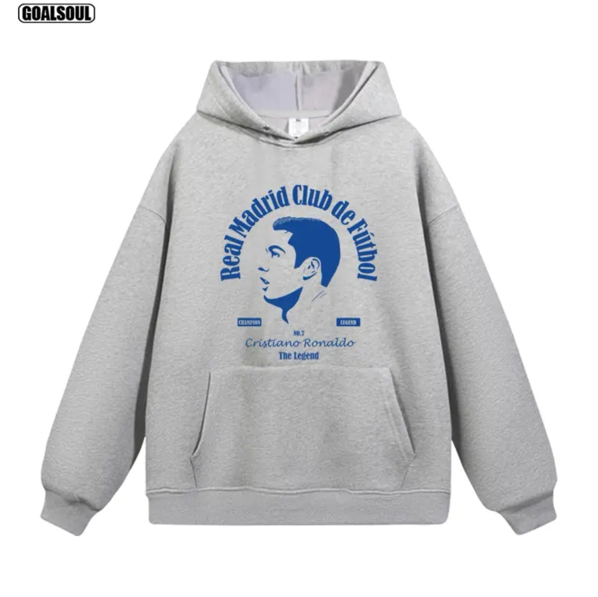 Cristiano Ronaldo No. 7 Fall/Winter Oversized Hoodie