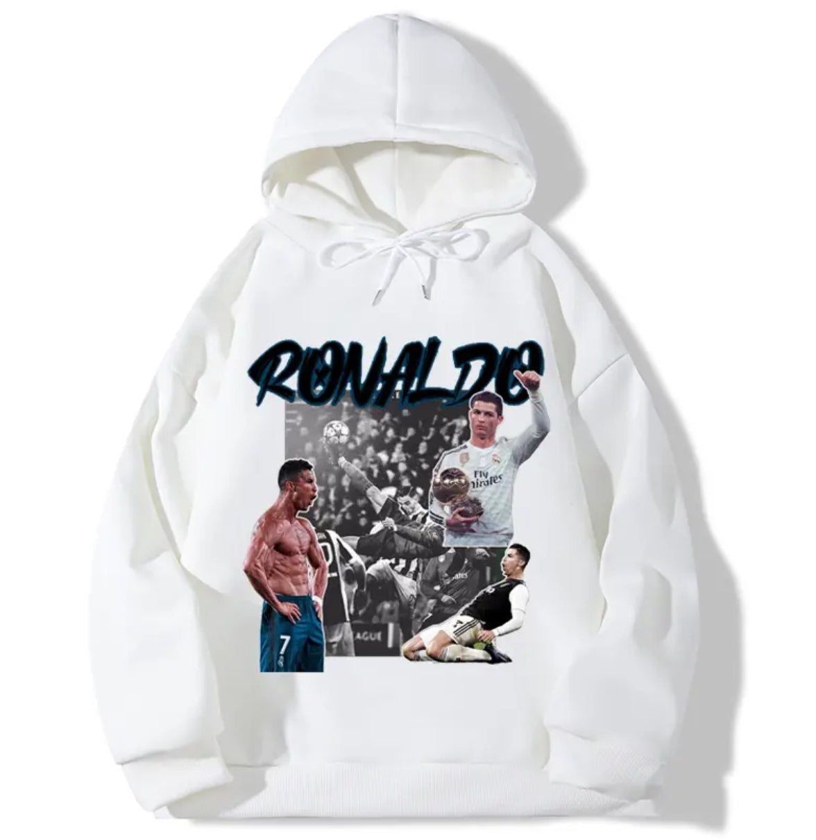 Cristiano Ronaldo No. 7 Fall/Winter Oversized Hoodie