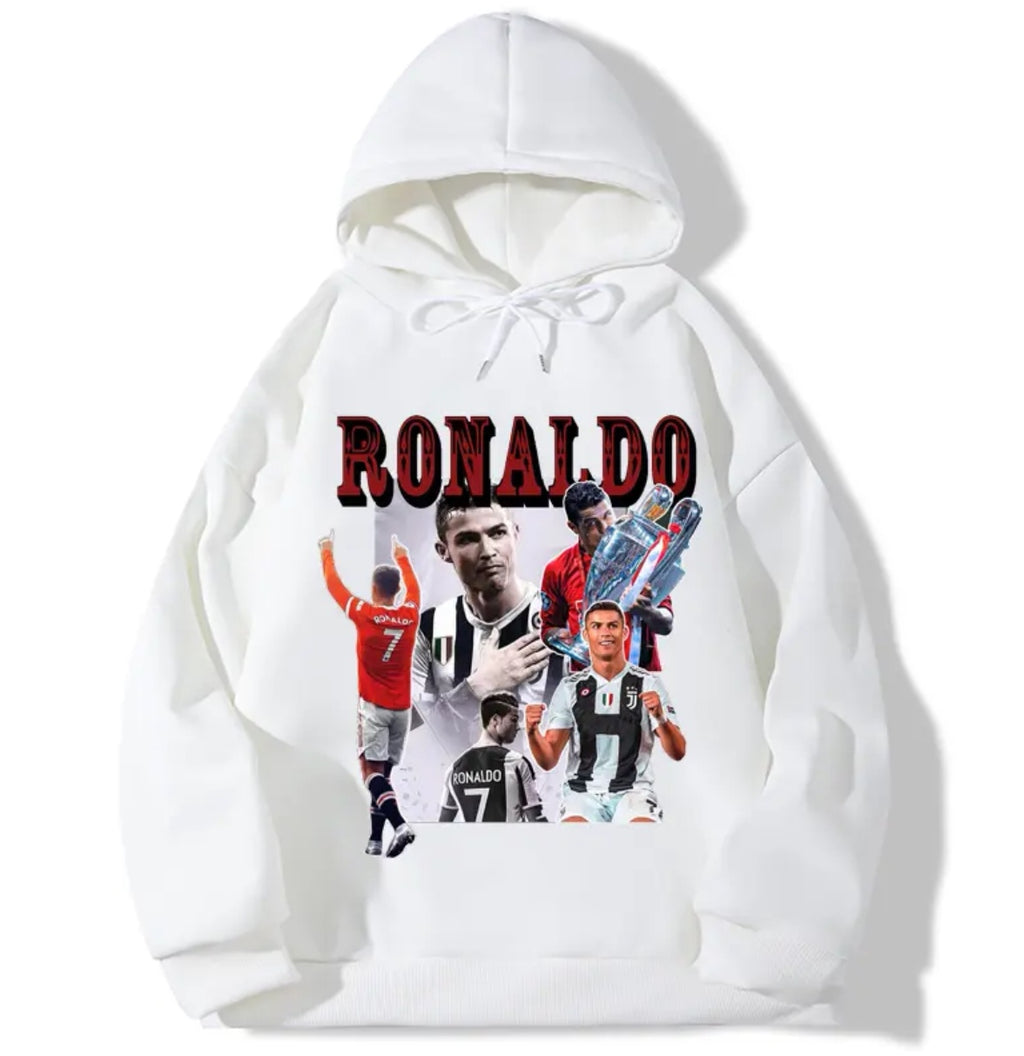 Cristiano Ronaldo No. 7 Fall/Winter Oversized Hoodie