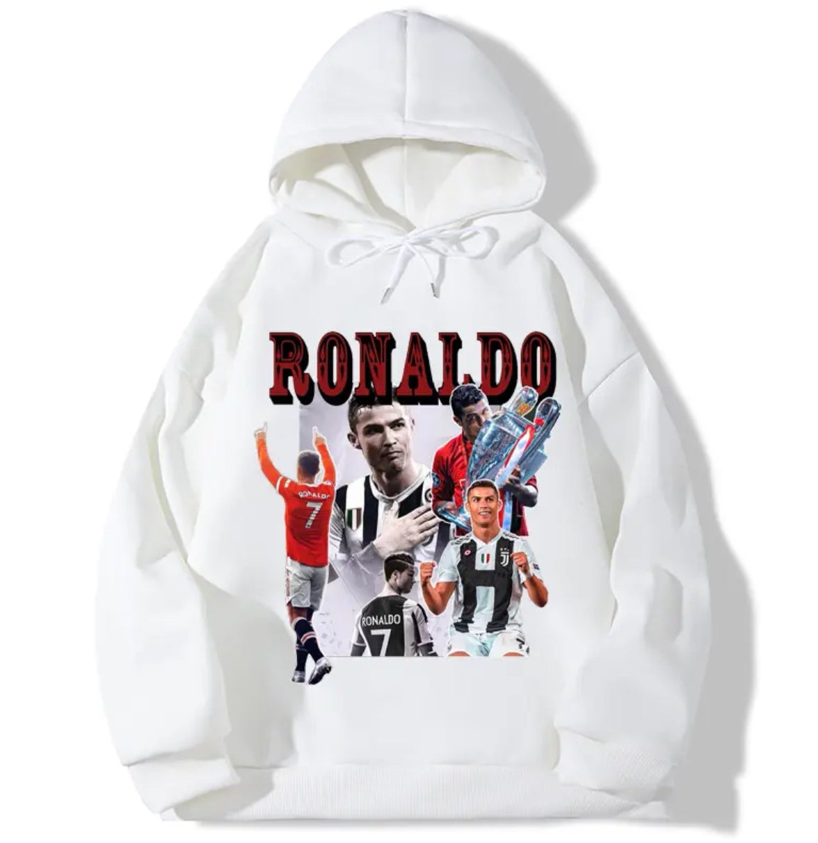 Cristiano Ronaldo No. 7 Fall/Winter Oversized Hoodie