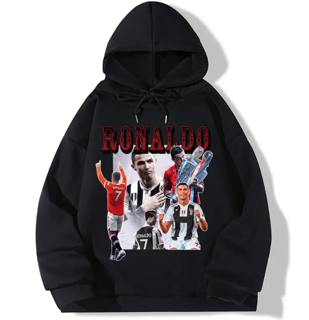 Cristiano Ronaldo No. 7 Fall/Winter Oversized Hoodie
