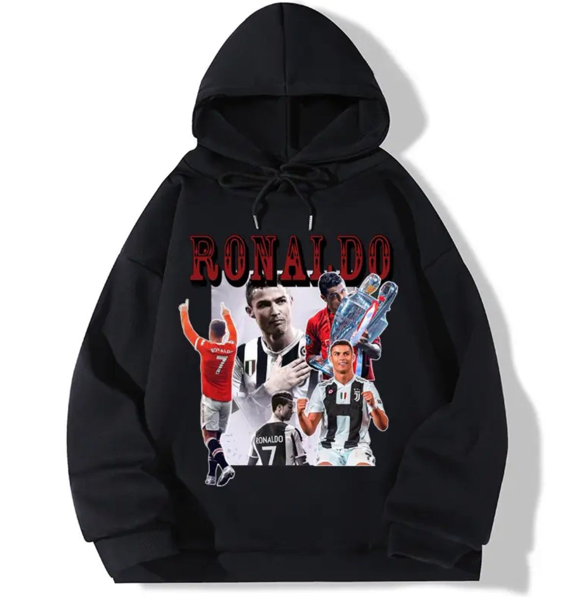 Cristiano Ronaldo No. 7 Fall/Winter Oversized Hoodie