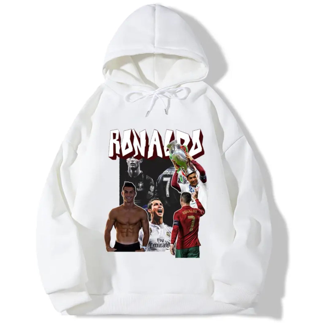 Cristiano Ronaldo No. 7 Fall/Winter Oversized Hoodie