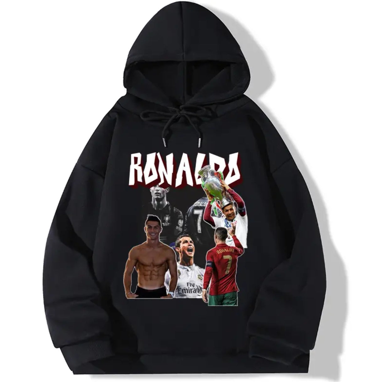 Cristiano Ronaldo No. 7 Fall/Winter Oversized Hoodie