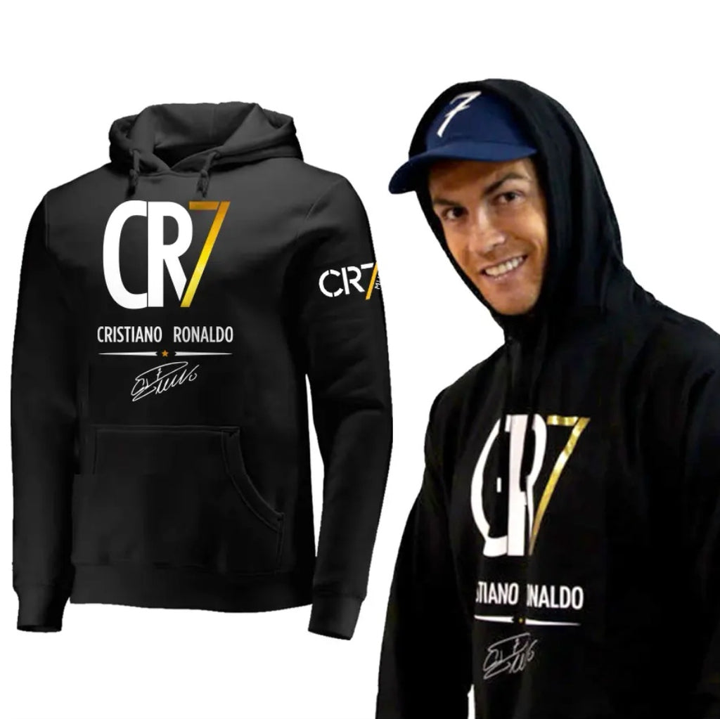 Cristiano Ronaldo No. 7 Fall/Winter Oversized Hoodie