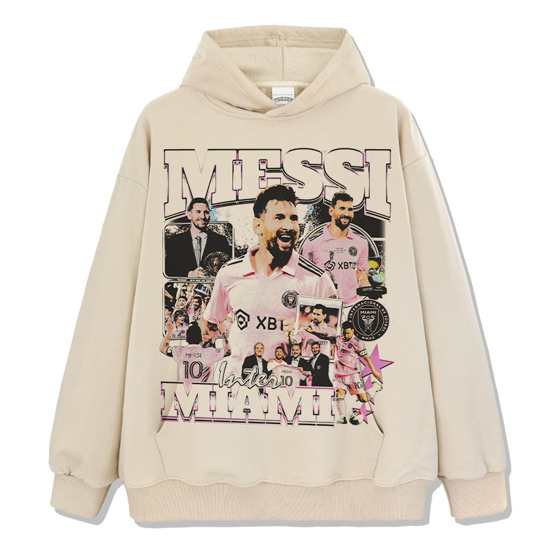 Messi No. 10 Fall/Winter Oversized Hoodie