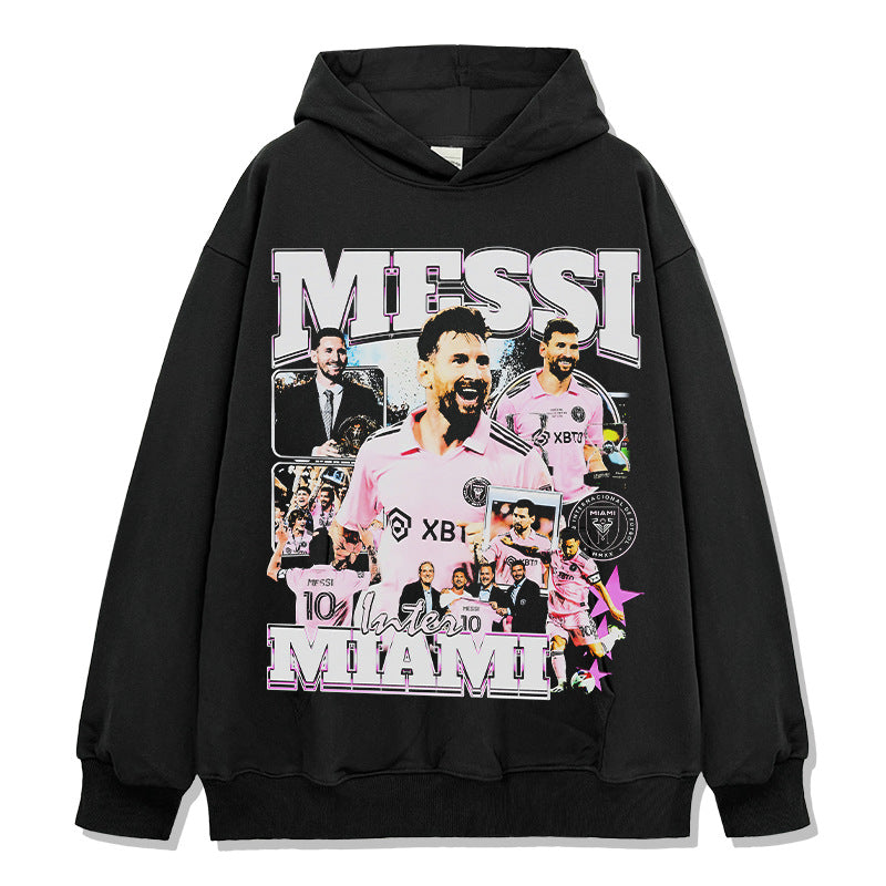 Messi No. 10 Fall/Winter Oversized Hoodie
