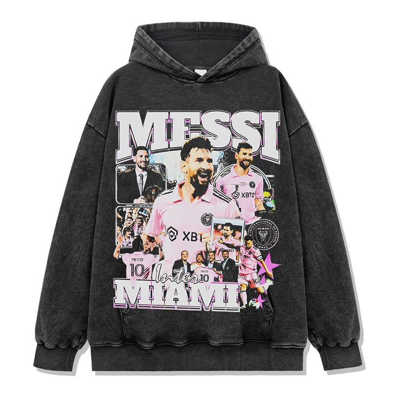 Messi No. 10 Fall/Winter Oversized Hoodie