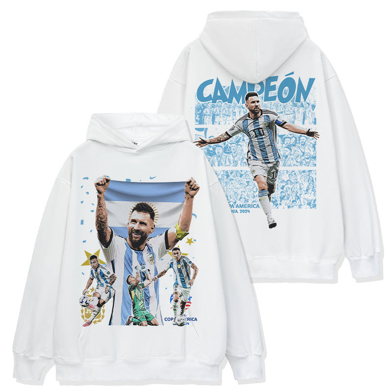 Messi No. 10 Fall/Winter Oversized Hoodie