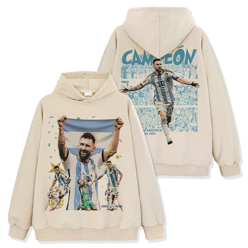 Messi No. 10 Fall/Winter Oversized Hoodie