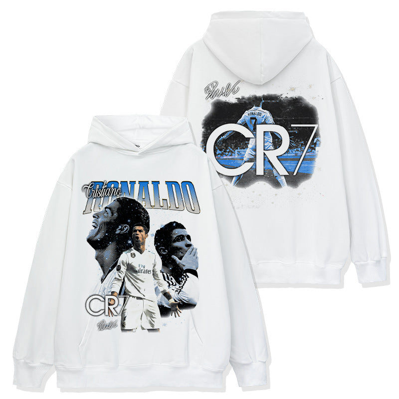 Cristiano Ronaldo No. 7 Fall/Winter Oversized Hoodie