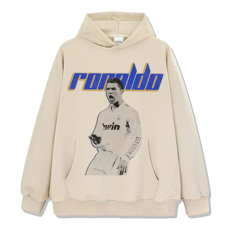 Cristiano Ronaldo No. 7 Fall/Winter Oversized Hoodie
