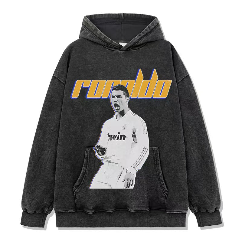 Cristiano Ronaldo No. 7 Fall/Winter Oversized Hoodie