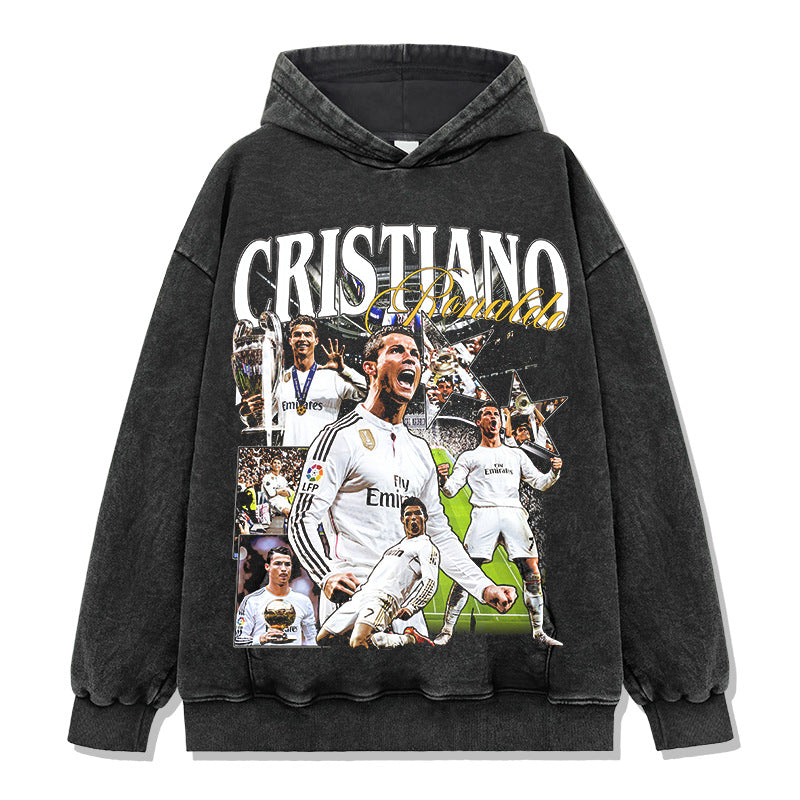Cristiano Ronaldo No. 7 Fall/Winter Oversized Hoodie