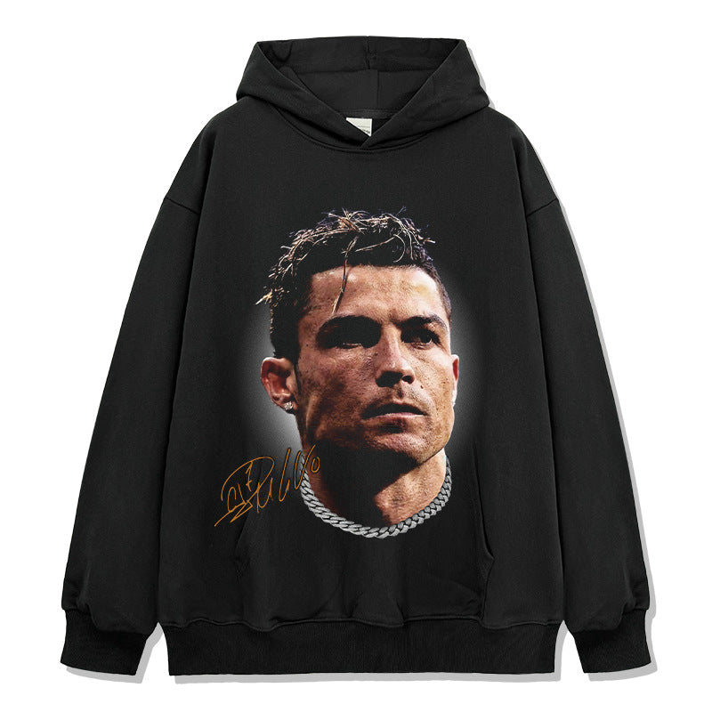 Cristiano Ronaldo No. 7 Fall/Winter Oversized Hoodie