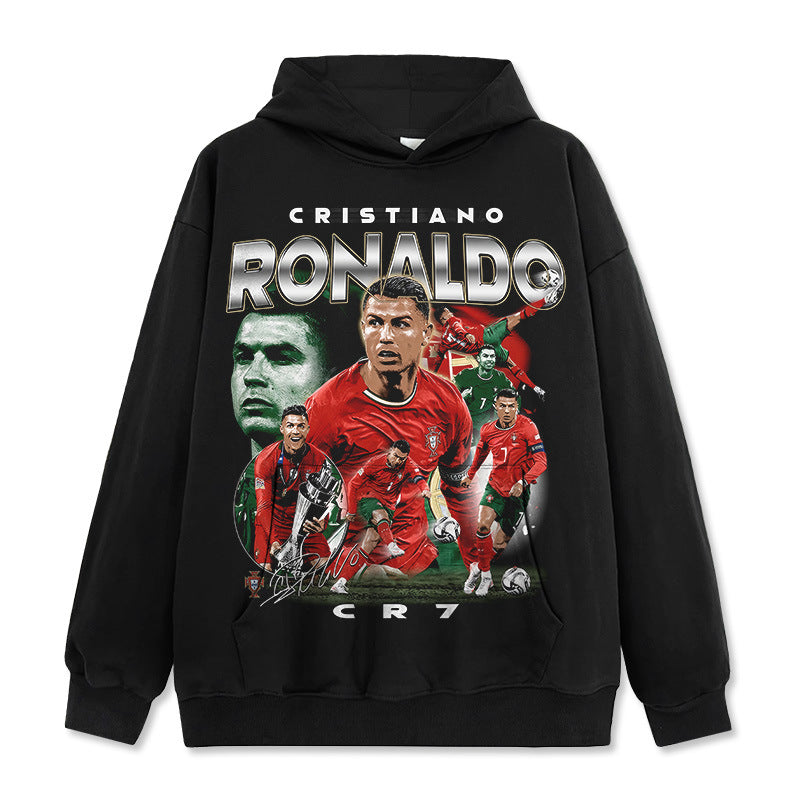 Cristiano Ronaldo No. 7 Fall/Winter Oversized Hoodie