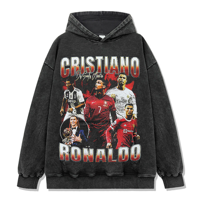 Cristiano Ronaldo No. 7 Fall/Winter Oversized Hoodie