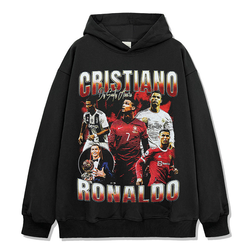 Cristiano Ronaldo No. 7 Fall/Winter Oversized Hoodie
