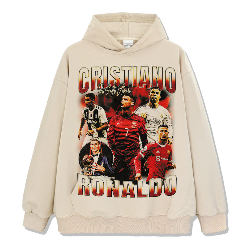 Cristiano Ronaldo No. 7 Fall/Winter Oversized Hoodie