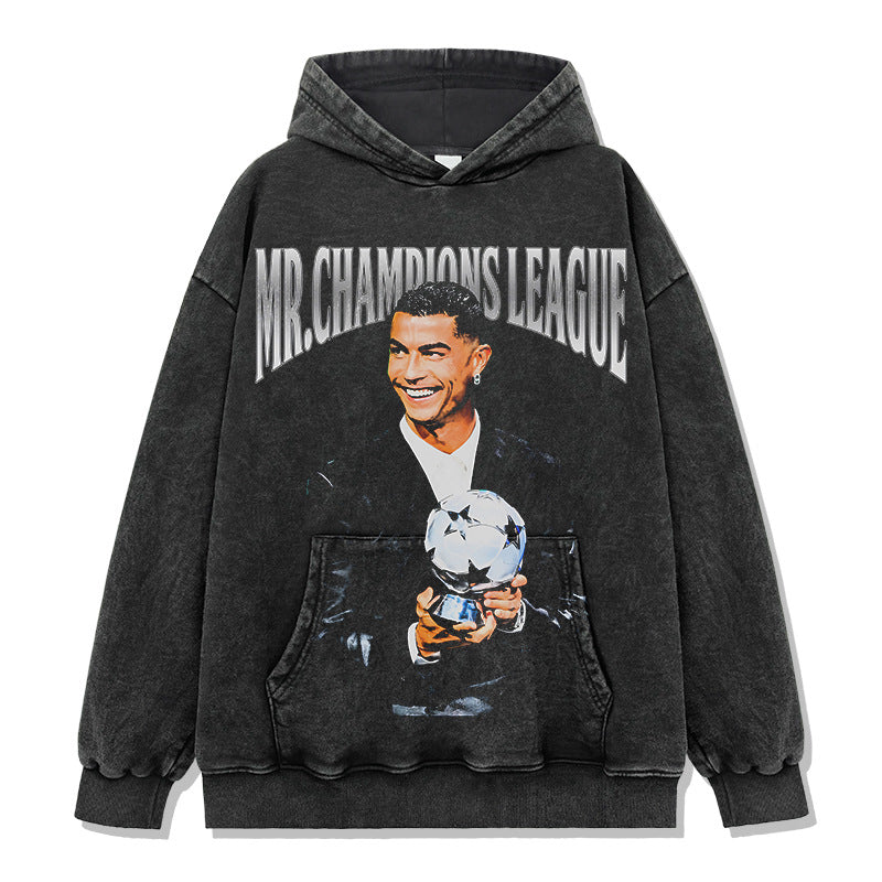 Cristiano Ronaldo No. 7 Fall/Winter Oversized Hoodie