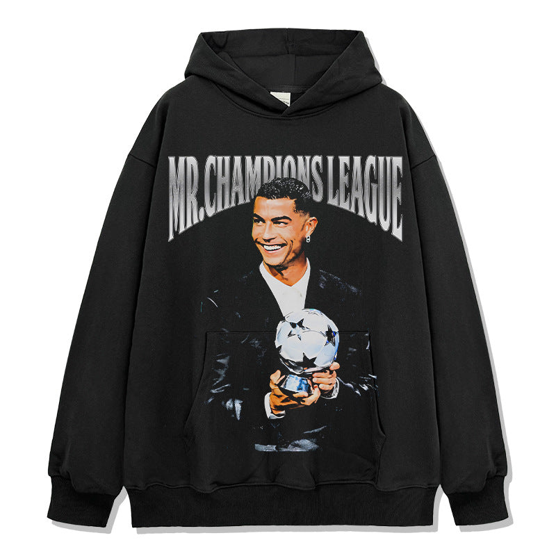 Cristiano Ronaldo No. 7 Fall/Winter Oversized Hoodie