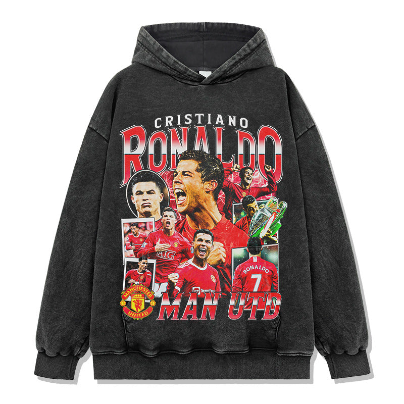 Cristiano Ronaldo No. 7 Fall/Winter Oversized Hoodie