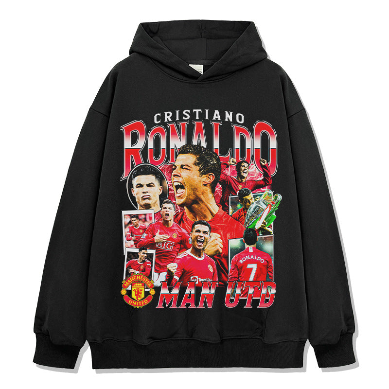 Cristiano Ronaldo No. 7 Fall/Winter Oversized Hoodie