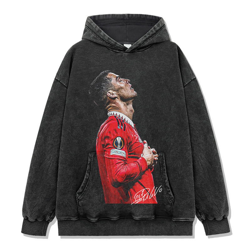 Cristiano Ronaldo No. 7 Fall/Winter Oversized Hoodie