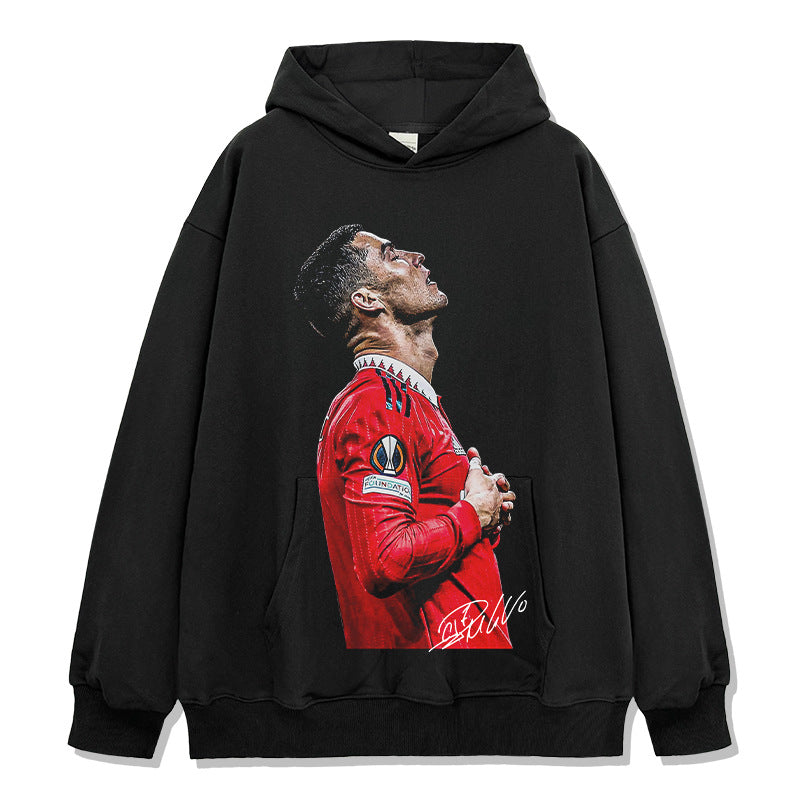 Cristiano Ronaldo No. 7 Fall/Winter Oversized Hoodie