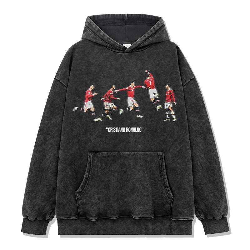 Cristiano Ronaldo No. 7 Fall/Winter Oversized Hoodie