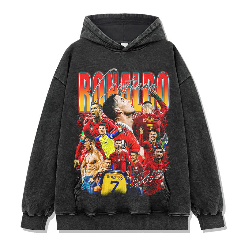 Cristiano Ronaldo No. 7 Fall/Winter Oversized Hoodie
